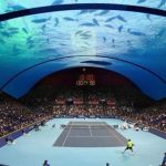 تماشا کنید: اولین استادیوم زیر آبی جهان با سقف شیشه‌ای